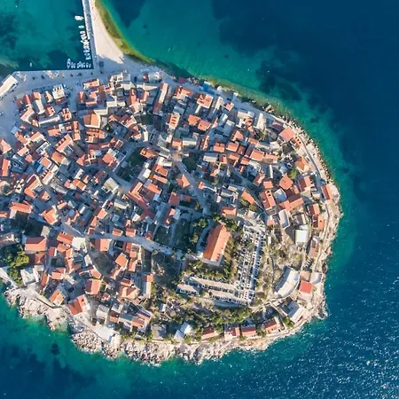Luxury Two-Floor Apartment With Private Heated Pool, Garden And Sea View 1 * Primošten